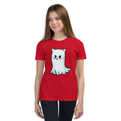 Purr-anormal Kitty Ghost Youth Shirt