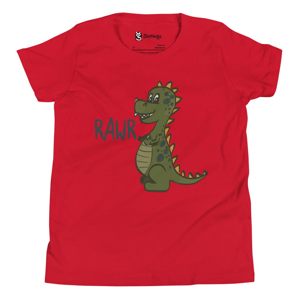 "Roaringly Stylish" Dino Youth Tee