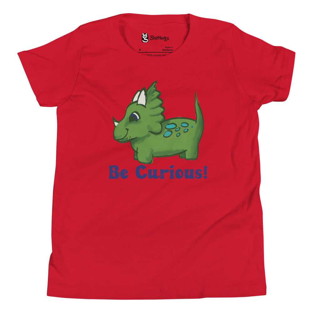 "Curious Explorer" Triceratops Delight Tee