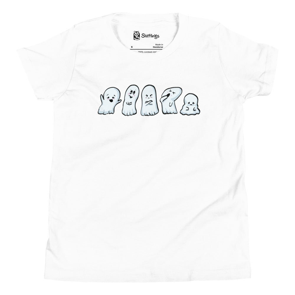 "Phantom Feelings" Funny Ghosts Youth Tee