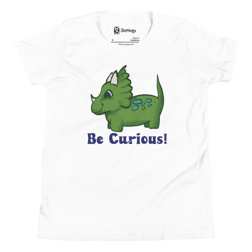 "Curious Explorer" Triceratops Delight Tee