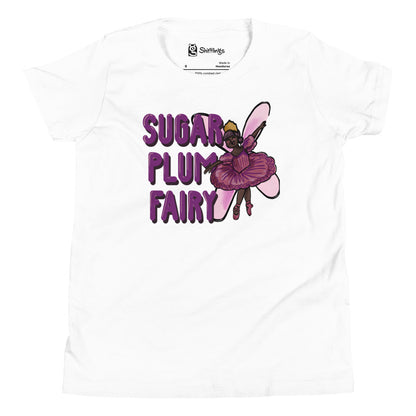 Whimsical Whirlwind: Sugar Plum Fairy Kids Tee